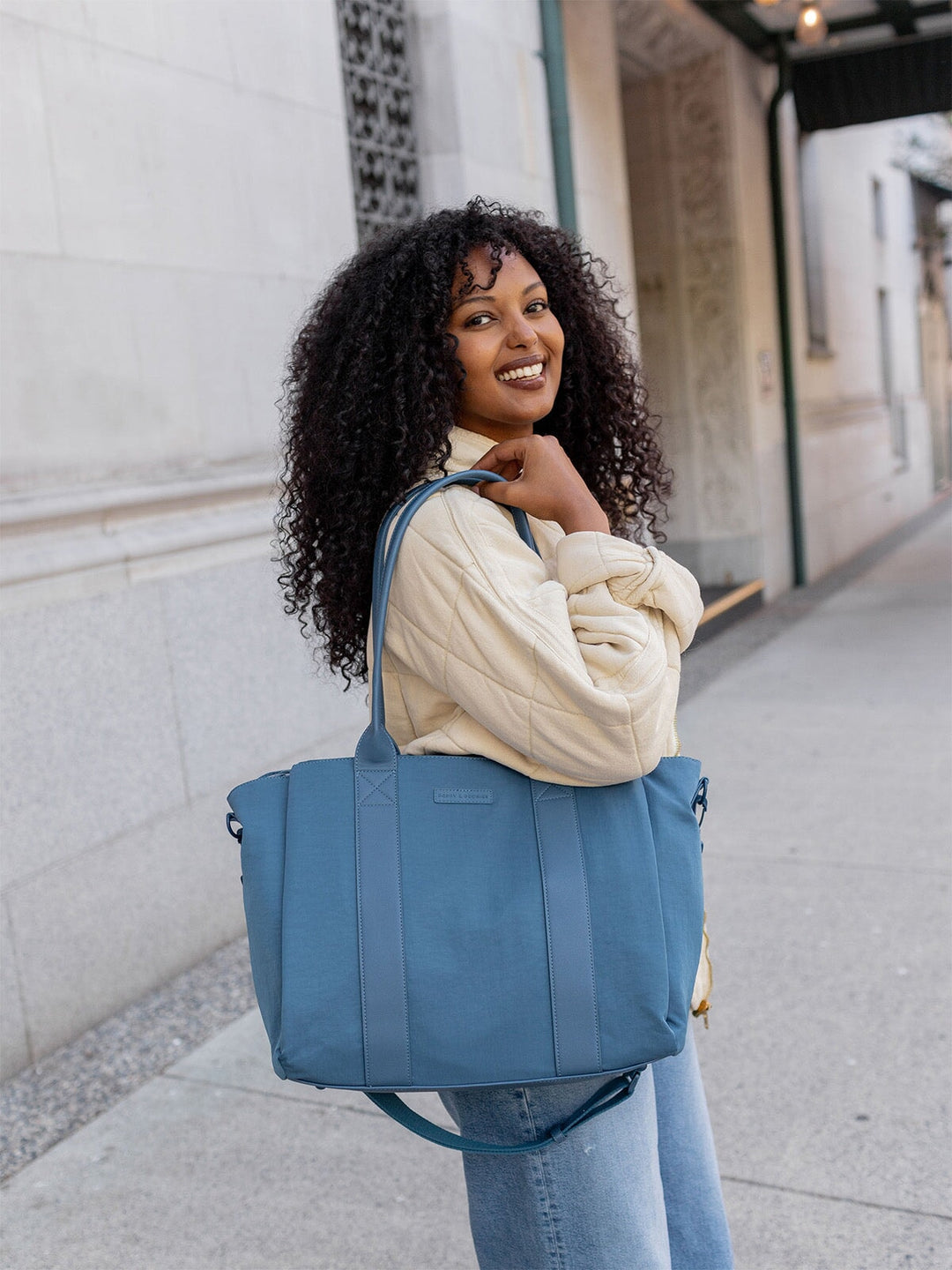 Daily Tote Blue