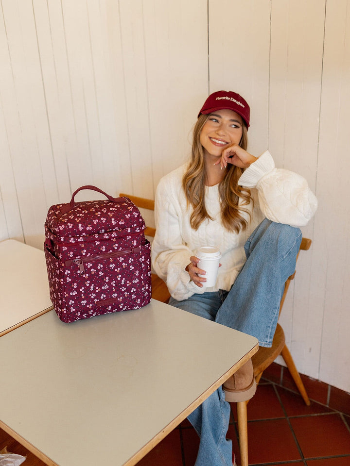 The Go-To Lunch Bag Berry Floral