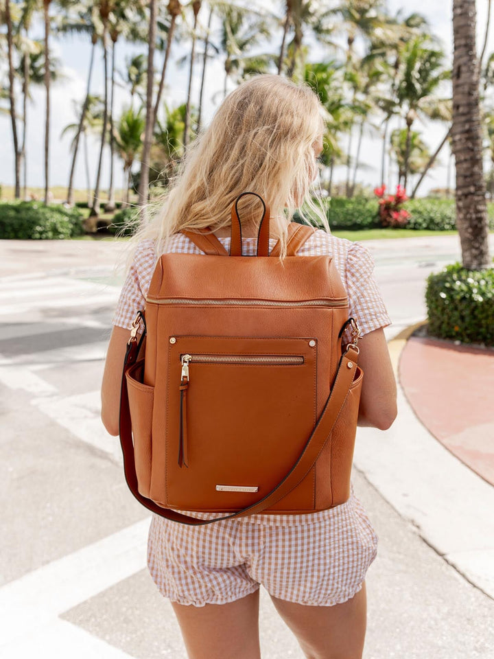 Commuter Backpack Cognac