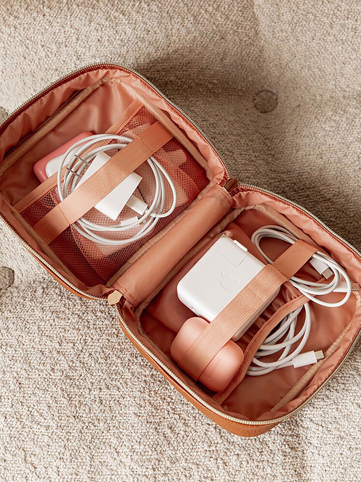 The Teched Out Case Camel | Poppy and Peonies – Poppy & Peonies