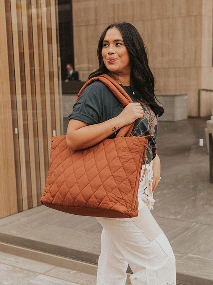 Tote It Cognac